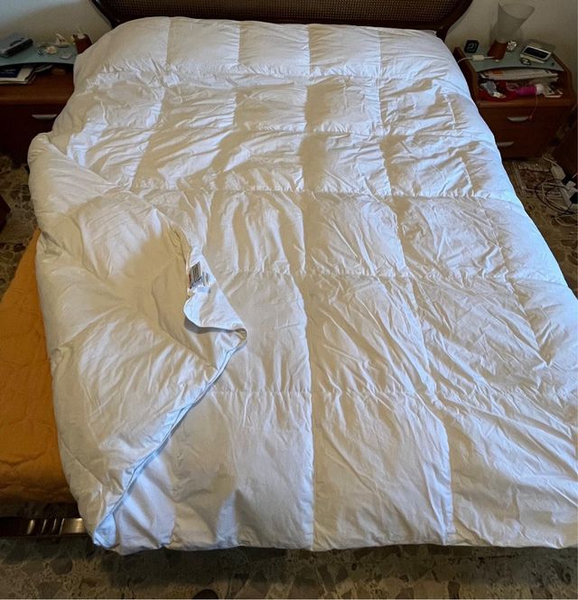 Piumino d’oca matrimoniale