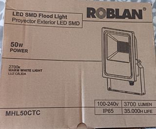 
Foco LED Exterior Roblan 50W