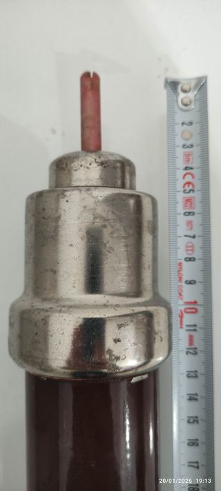 Fusible jicara años 50 de alta tensión.