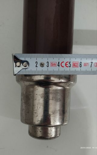 Fusible jicara años 50 de alta tensión.