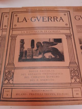 Riviste La guerra Treves 1916-1920