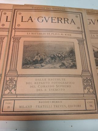 Riviste La guerra Treves 1916-1920