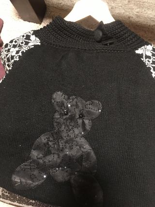 Jersey de punto largo manga corta