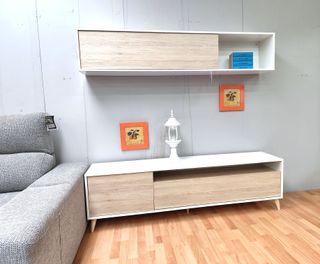 MODERNO MUEBLE DE SALON 2 MODULOS 180CM🚛✅✅