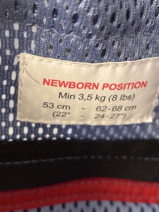 Mochila Babybjörn one air 0 a 3 años