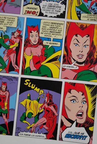 Vengadores 100% Marvel Visión y la Bruja Escarlata