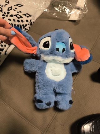 Peluche stitch que respira