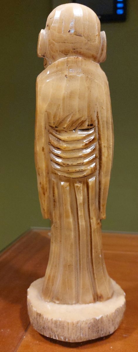 Figura Monje de alabastro 28cms