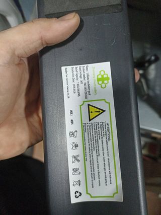 Batería patinete eléctrico 