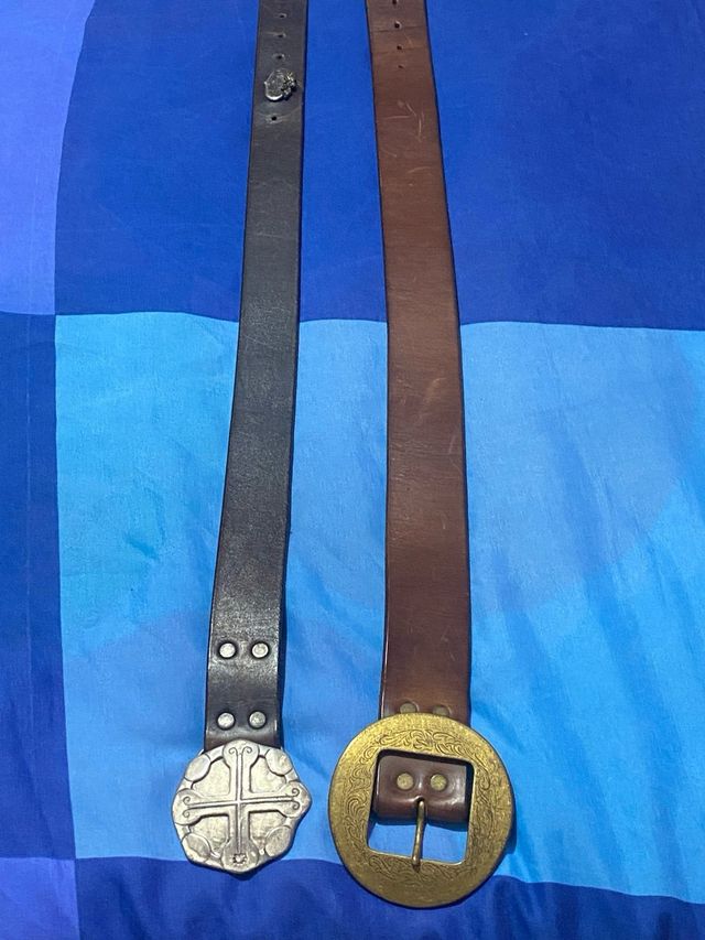 Pack Cinturones cuero autentico