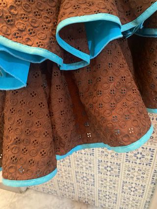 Traje de flamenca de dos piezas