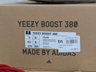 Adidas Yeezy Boost 380 pepper