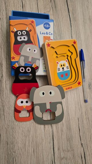 Puzzle Djeco Leo&Co 12m