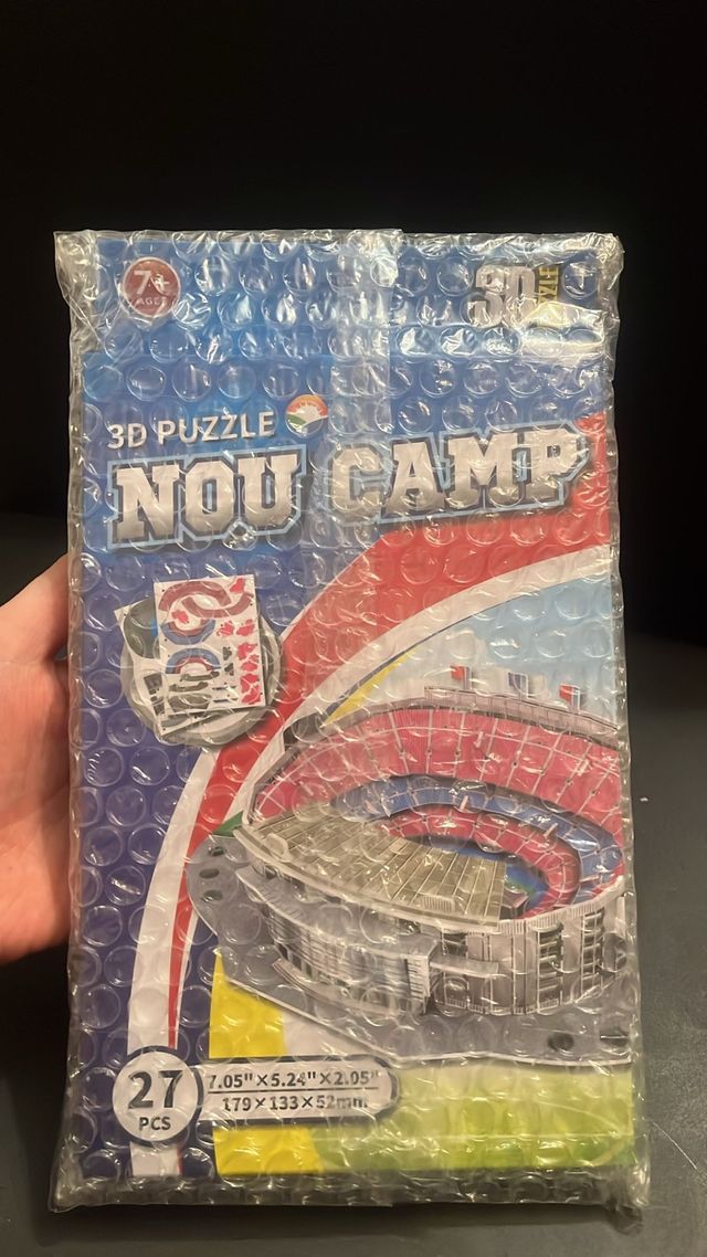 3D puzzle Camp Nou Barça
