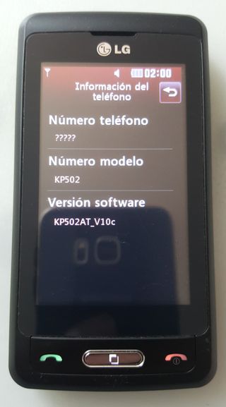 LG KP502 KP502AT_V10C MÓVIL LIBRE
