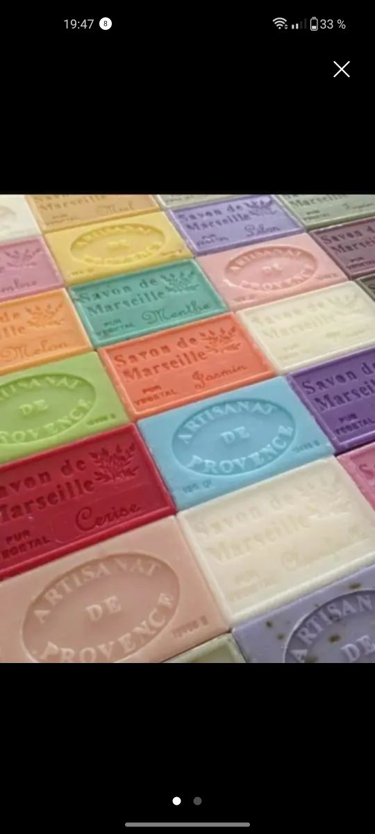 10 jabones de Marsella