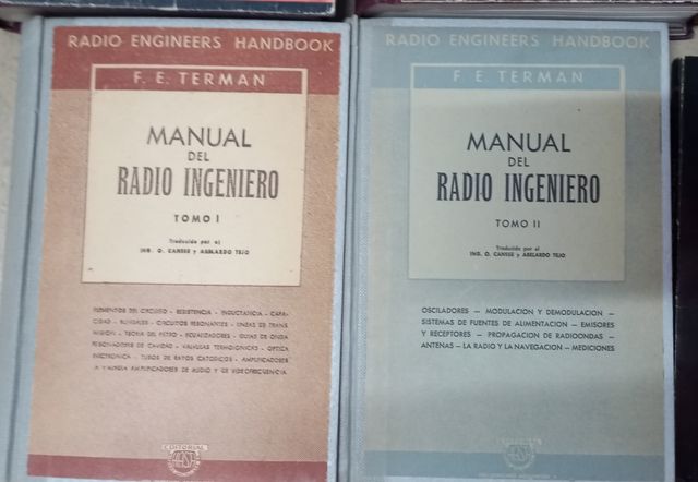 Lote libros antiguos electrónica