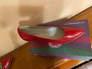 Zapato tacon rojo