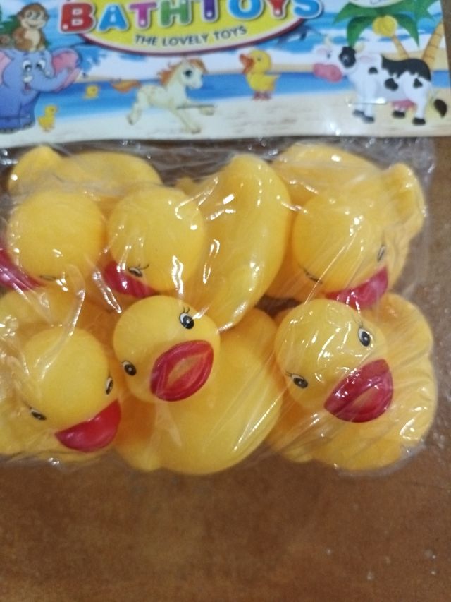 Patitos baño