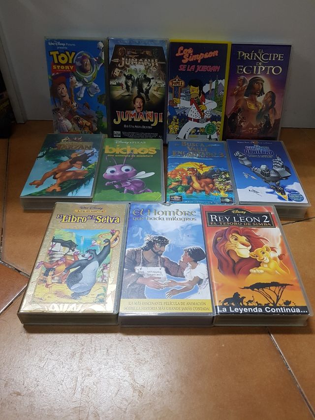 lote películas VHS