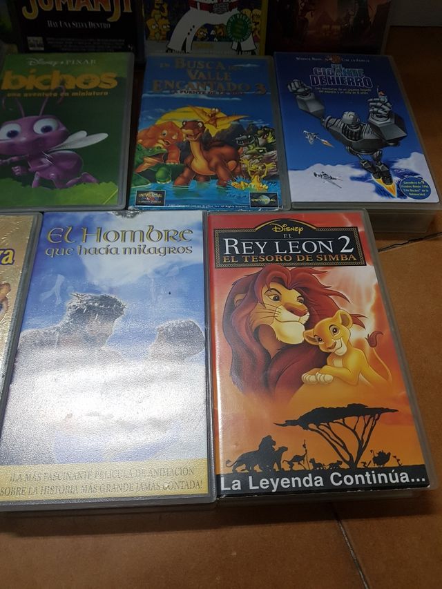 lote películas VHS