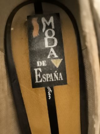 Zapato  alto de primera