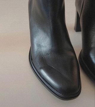 Botas altas de piel 
