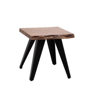 Mesa auxiliar madera maciza