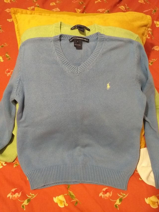 Jerseys RALPH LAUREN talla M niño 13-14
