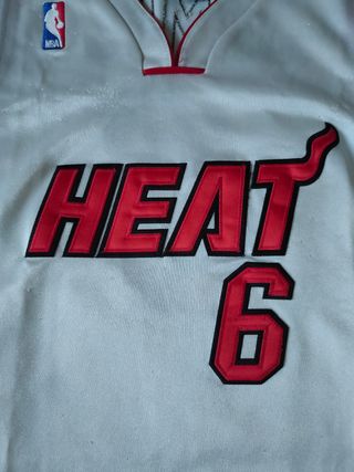 Camiseta Miami Heat James 6