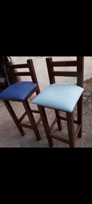 taburete alto tapizado (MINIMO 6)