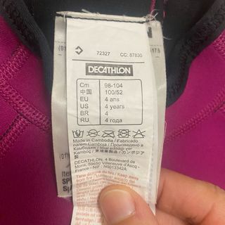 Neopreno infantil talla 4