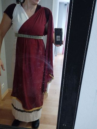Disfraz de romana. Talla M