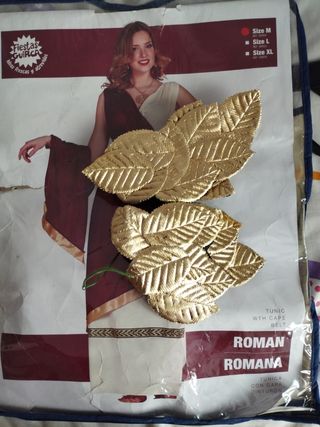 Disfraz de romana. Talla M