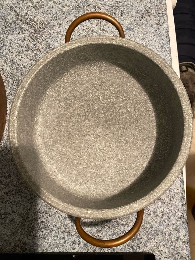 Olla de esteatita para cocinar