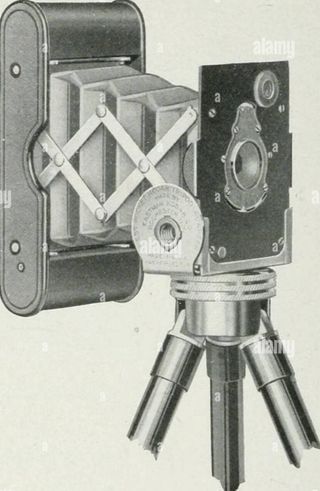 Adaptador de trípode antiguo