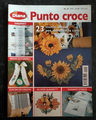 Riviste Diana punto croce