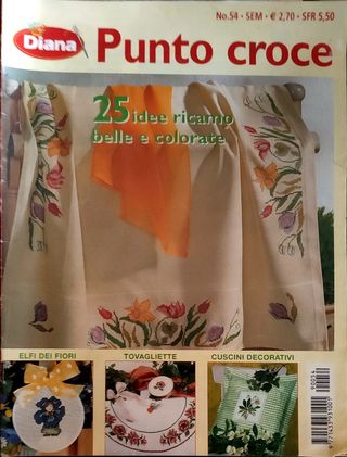Riviste Diana punto croce