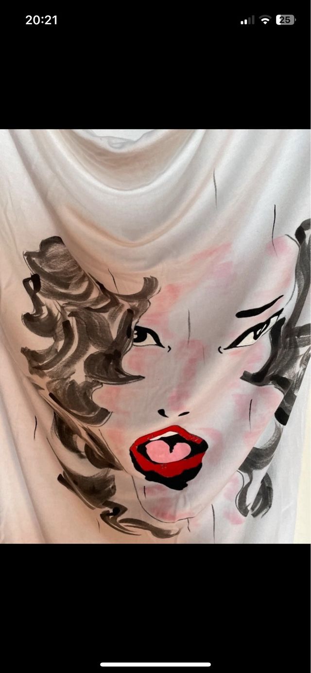 T shirt lunga o mini abito