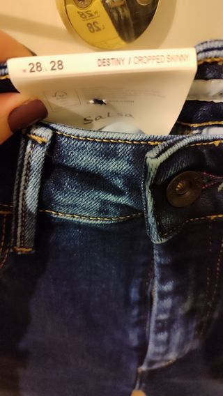 Vaqueros salsa mujer nuevos