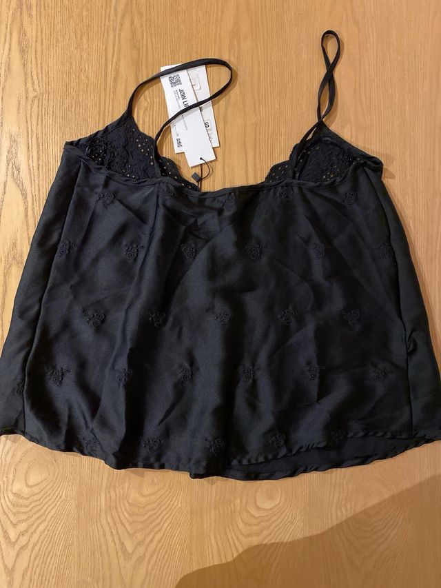 Top lencero Zara