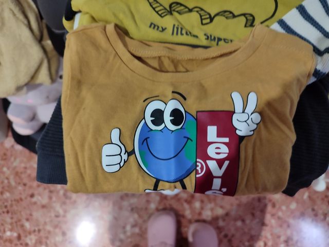 Pack camisetas niño+ pantalones chándal 9-12 meses