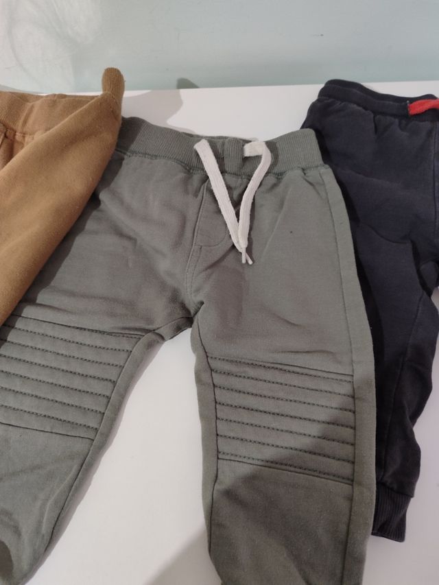 Pack camisetas niño+ pantalones chándal 9-12 meses