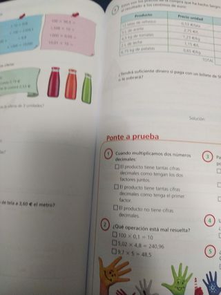 Supera las 13 dificultades de Matemáticas 5: Edición 2015