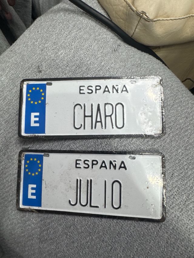 Matricula personalizada