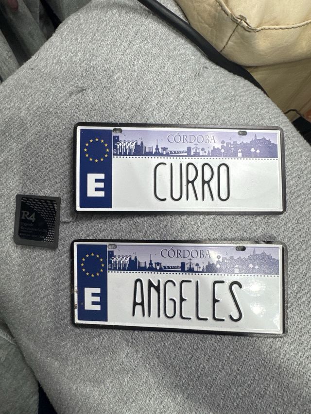 Matricula personalizada