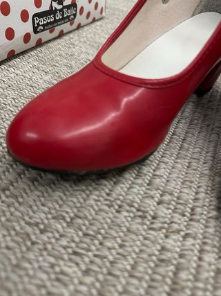 Zapatos de flamenca