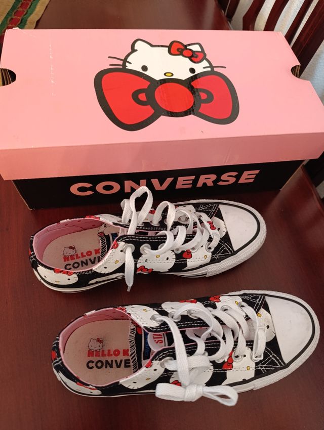 Converse Hello Kitty edición limitada.