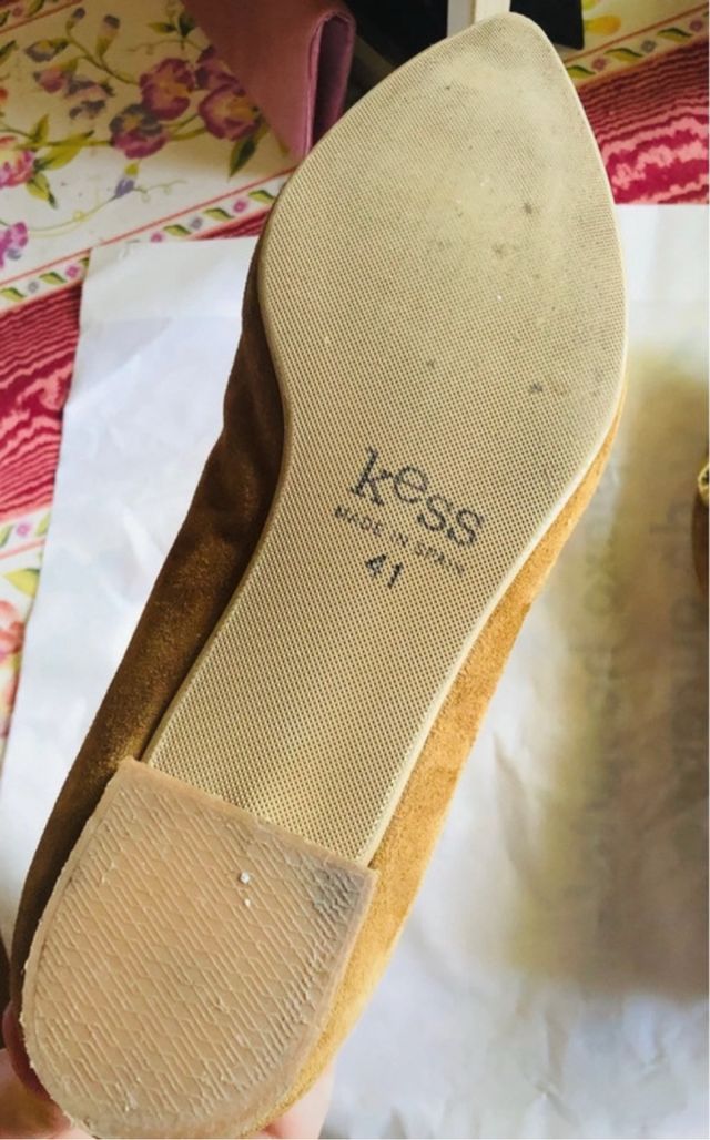 Bailarinas cadena Marron