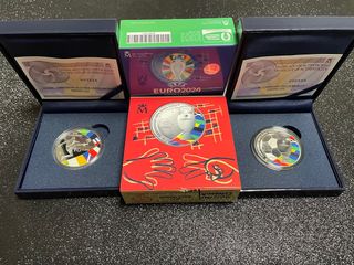 Set di monete in argento UEFA EURO 2024
